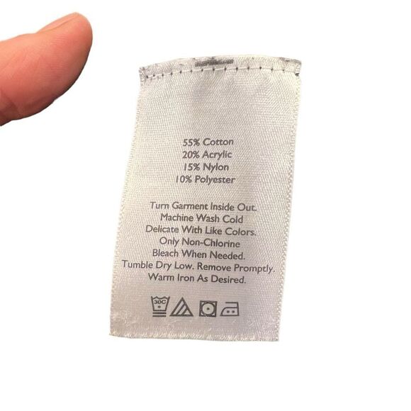 Eddie Bauer Black and Gray Knit Women's Sweater Hoodie - Picture 4 of 9